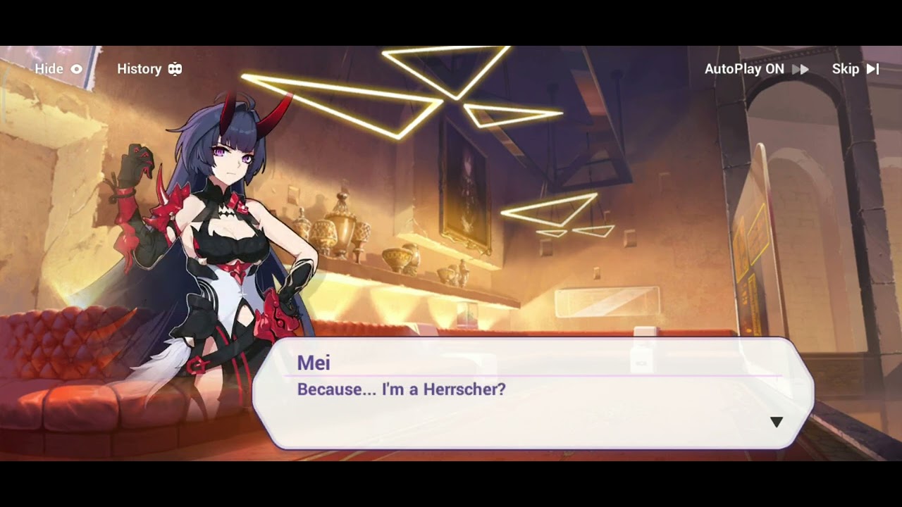 Elysia is attracted to Mei
