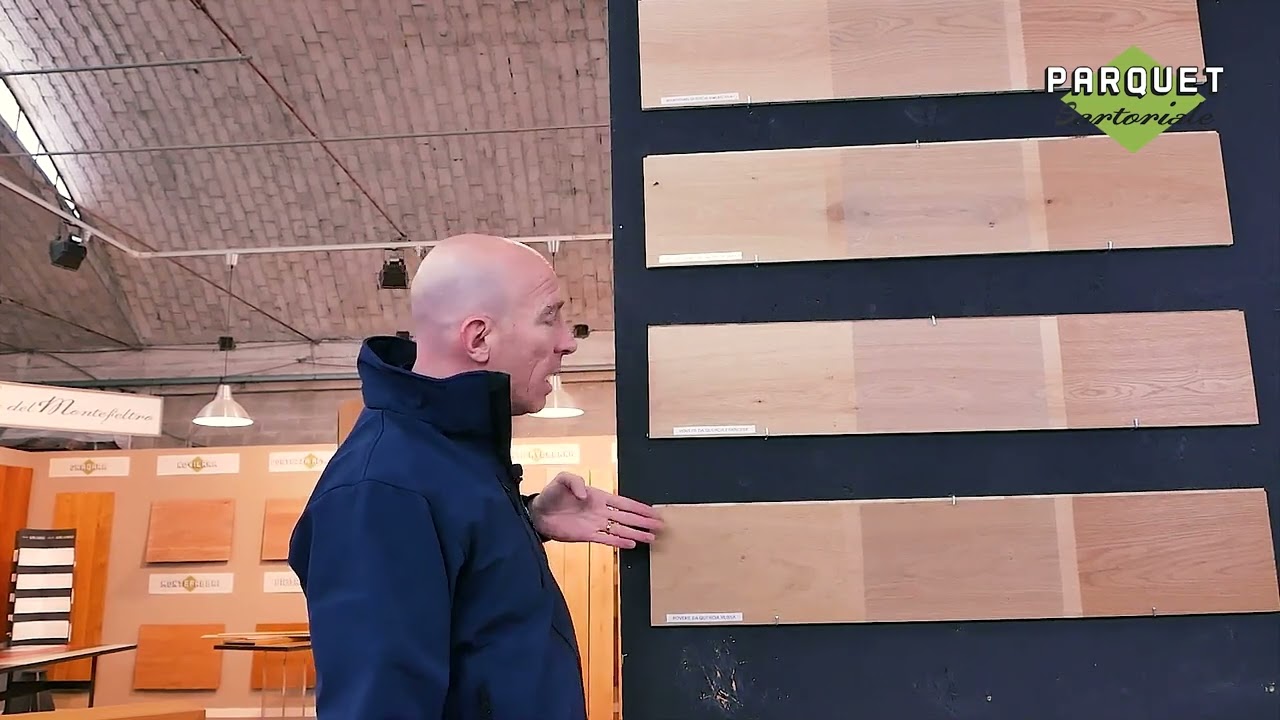 i quattro tipi di quercia da rovere per pavimento in legno di Parquet Sartoriale