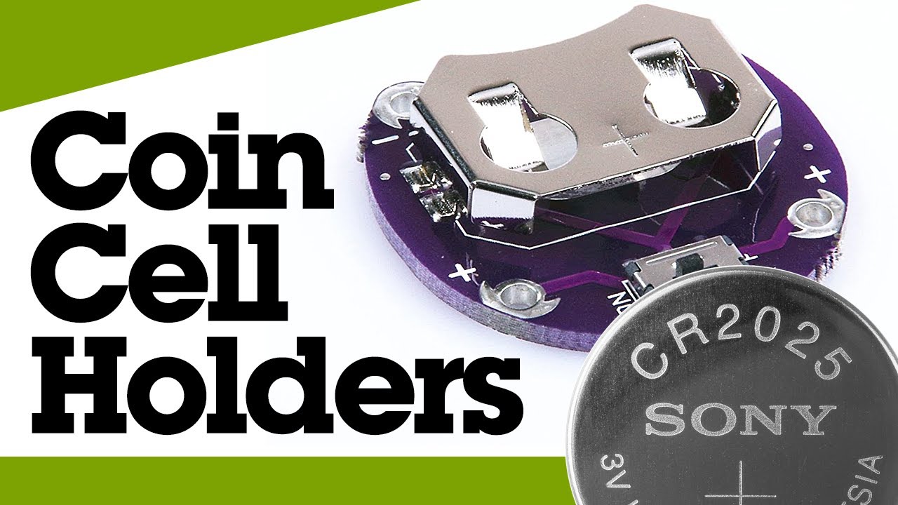 Using A 3V DC Purple Coin Cell Holder For A Model Train LED