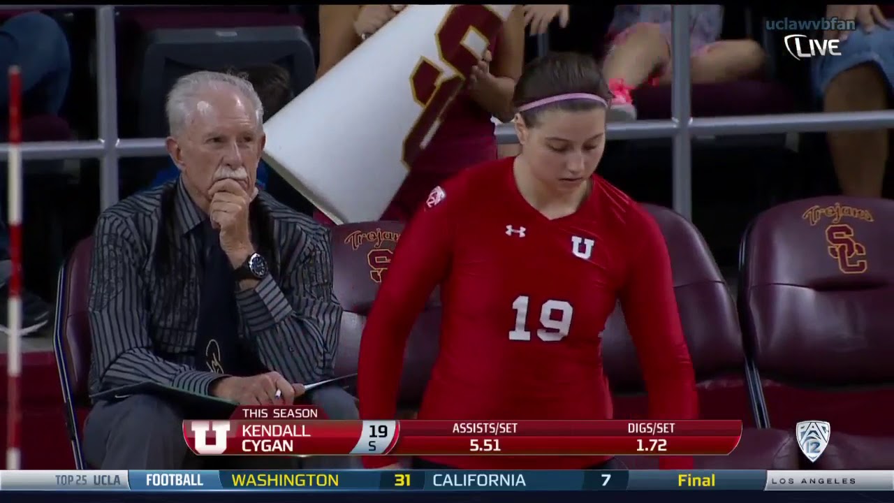 Utah at USC - NCAA Womens Volleyball (Oct 11th 2014)
