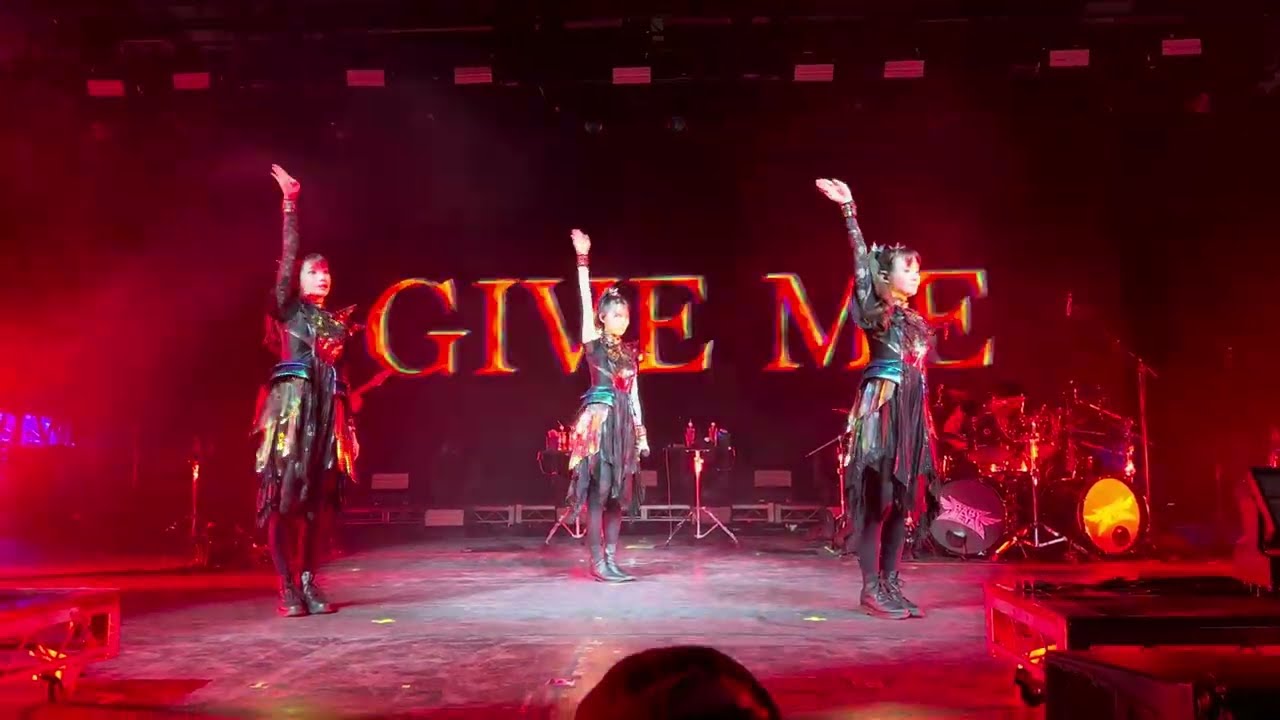 BABYMETAL - Gimme Chocolate | Live at Pier Six Pavilion (6.21.25)