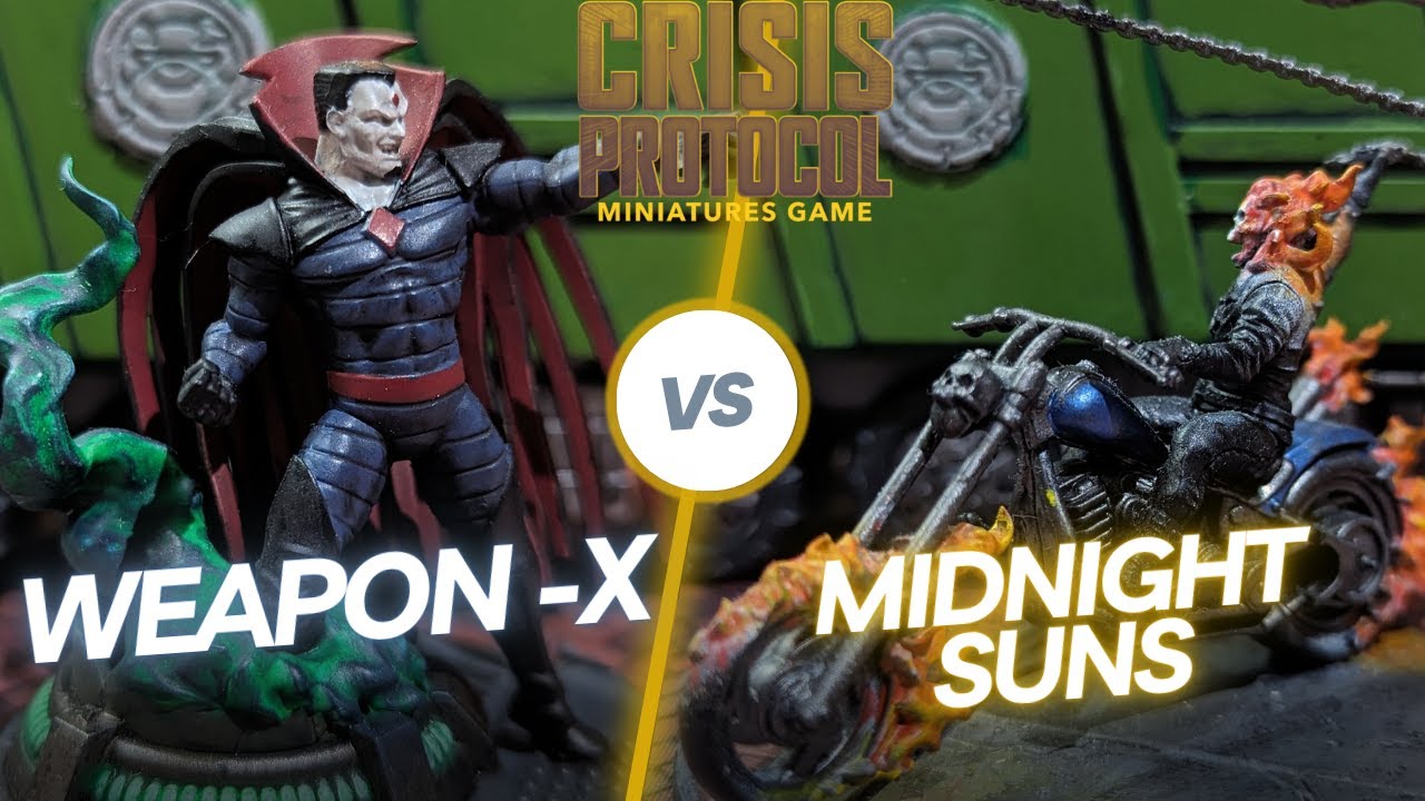Weapon X Vs Midnight Suns ~ Marvel Crisis Protocol Battle Report #33