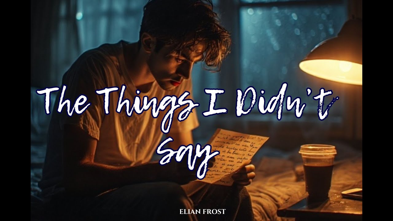 The Things I Didn’t Say – Elian Frost | A Song for Every Word Left Behind