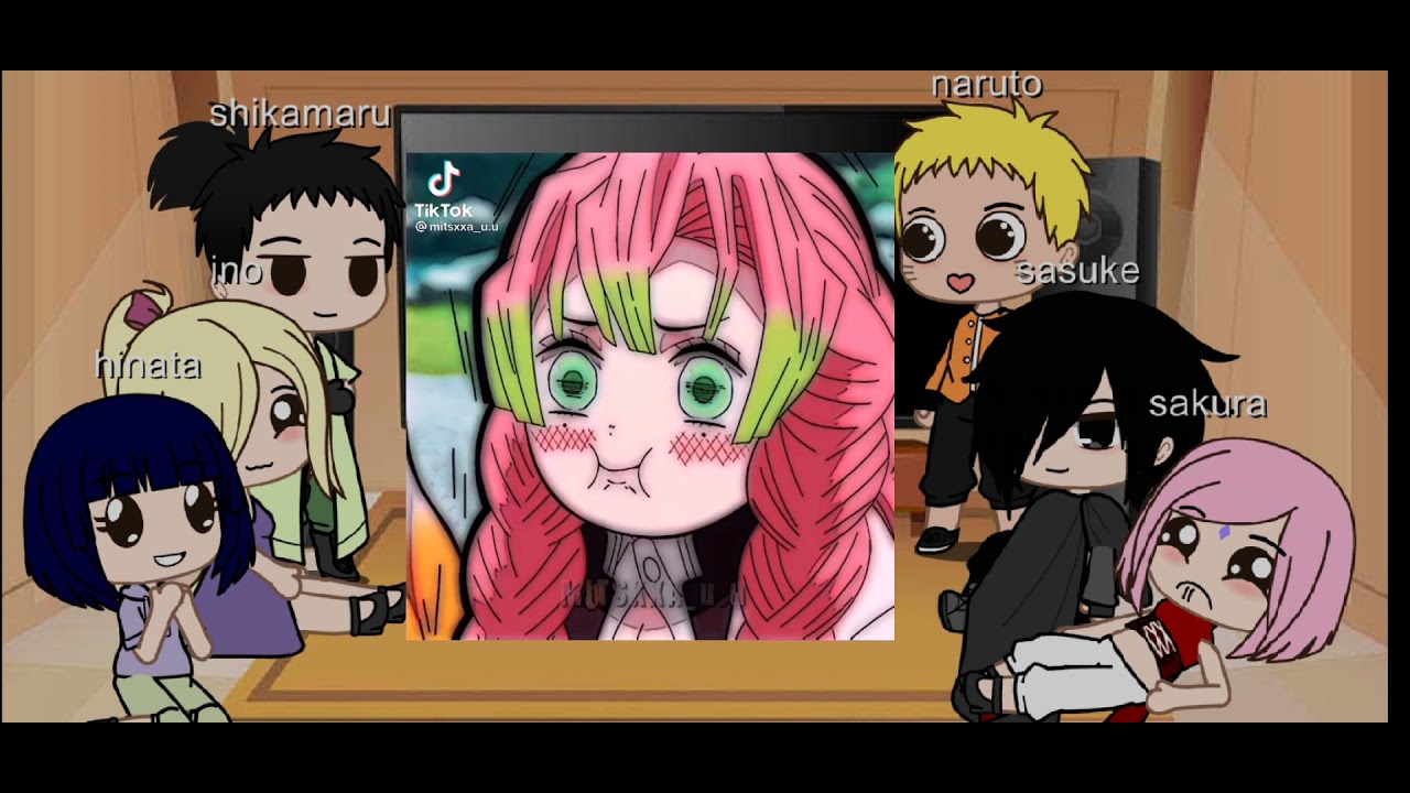 Naruto and friends react to Sakura's brothers (my au)🇧🇷🇱🇷(Itadora, mitsuri, zerotwo, saiki) part 1/1