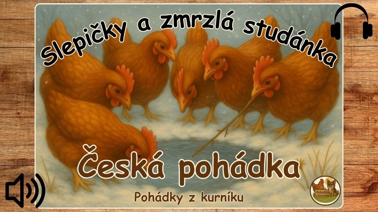 Slepičky a zmrzlá studánka 🐔| Pohádky z kurníku