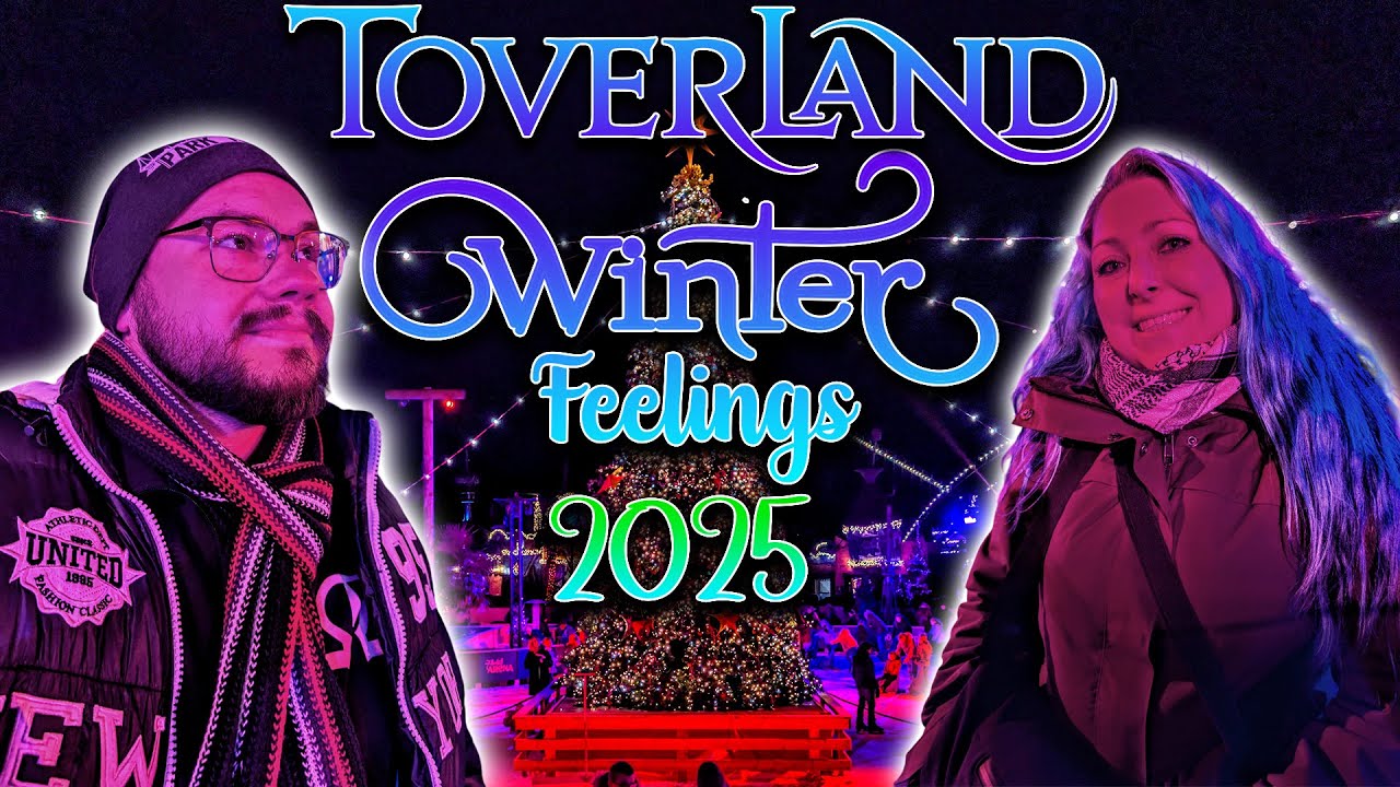 TOVERLAND WINTER FEELINGS Vlog 2025 - Gibt es VIEL NEUES? | Toverland Sevenum