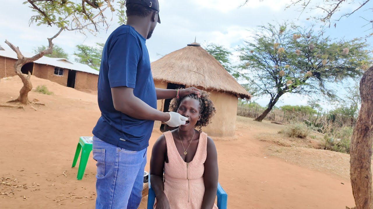 EP44: New teeth for Sabina 🥳// Day 1 of plastering our dream house// African village life 