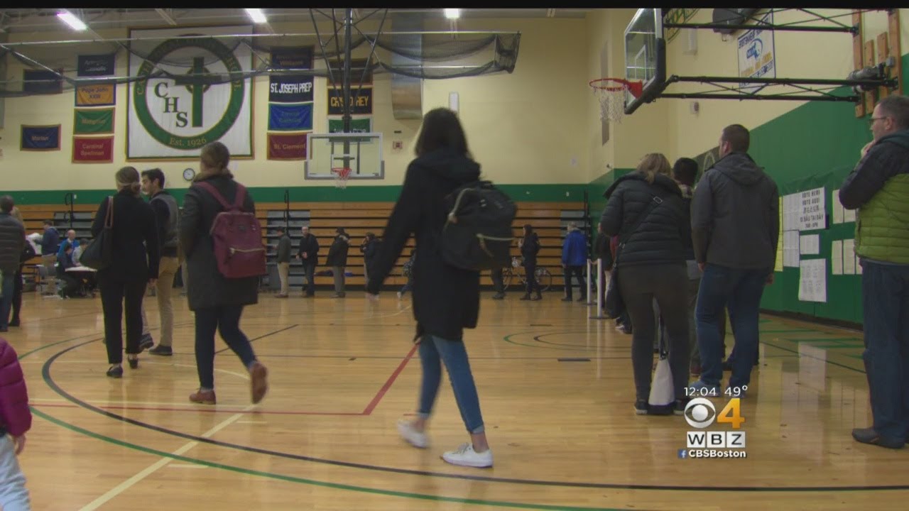 Voter Turnout Strong Early On Election Day In Massachusetts