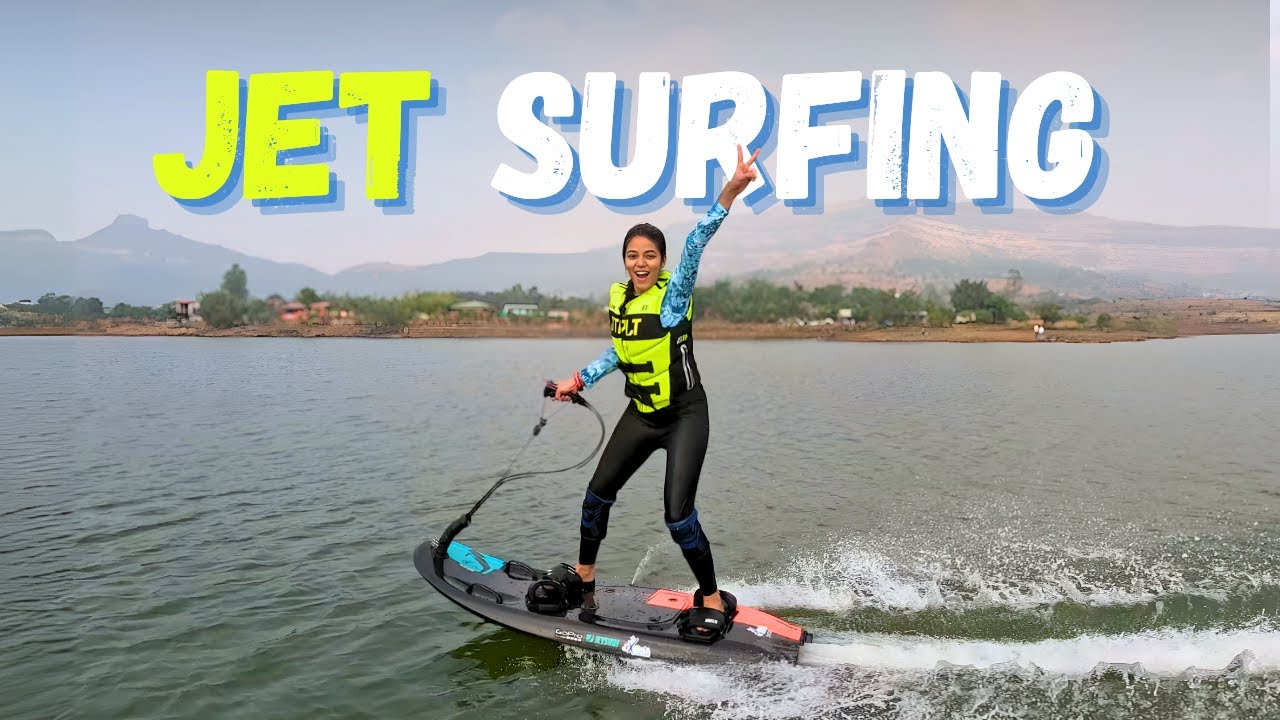 Jet Surfing in India! A High-Speed Water Adventure near Lonavala