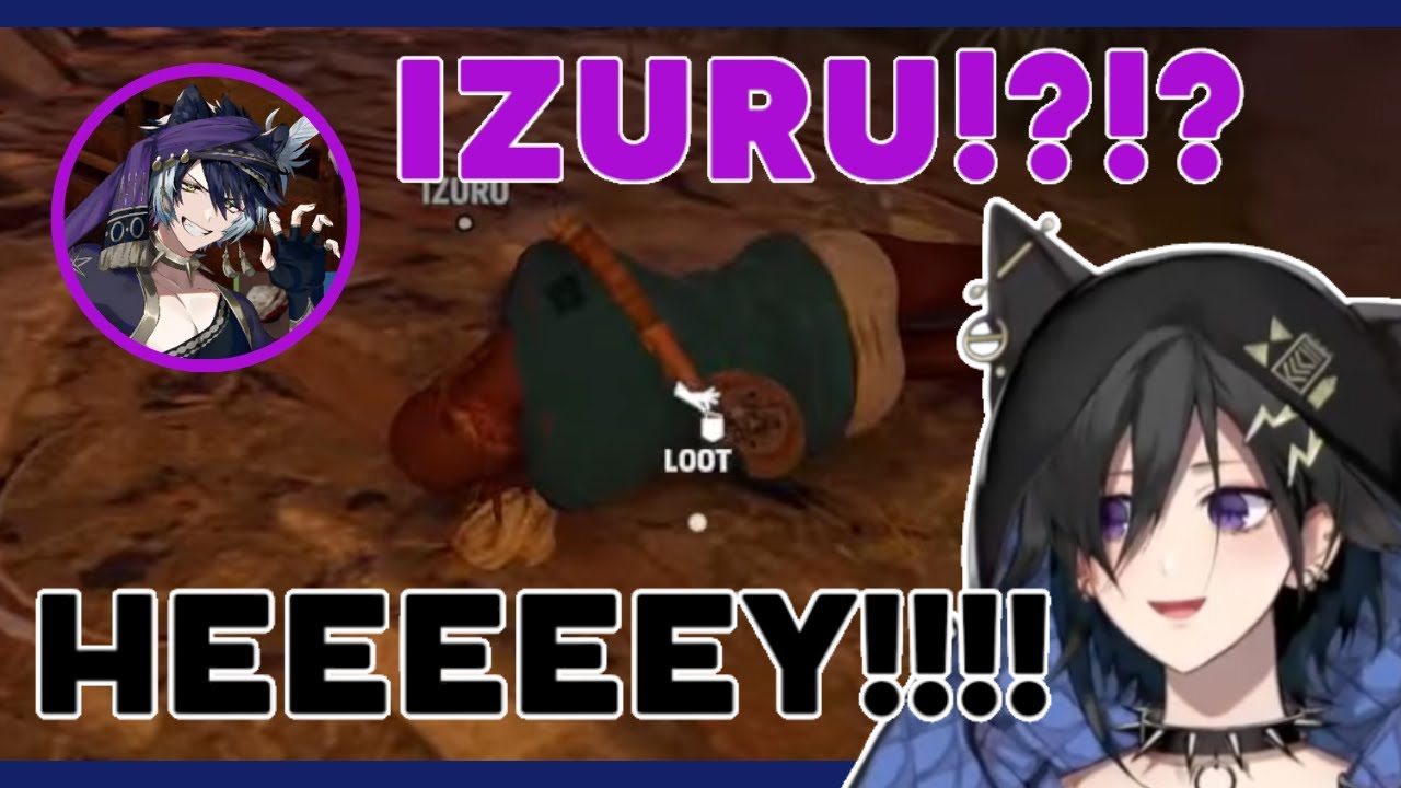 【ENG】Izuru gives Shien his hat and dies【HOLOSTARS】
