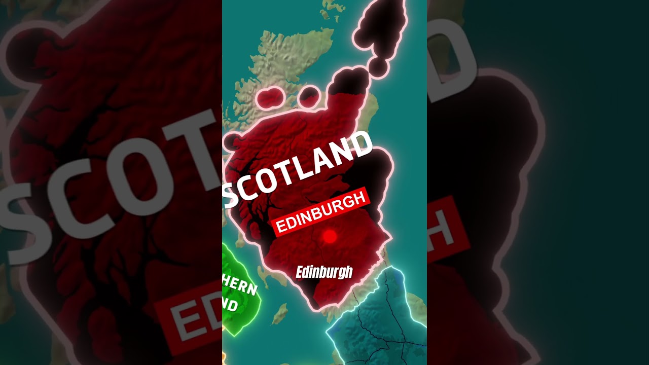 Why the UK Isn&rsquo;t Just England #history #geographythroughmaps #geography #unitedkingdom #map