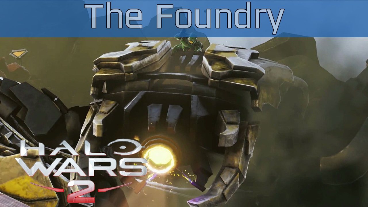Halo Wars 2 - The Foundry Mission Walkthrough [HD 1080P]
