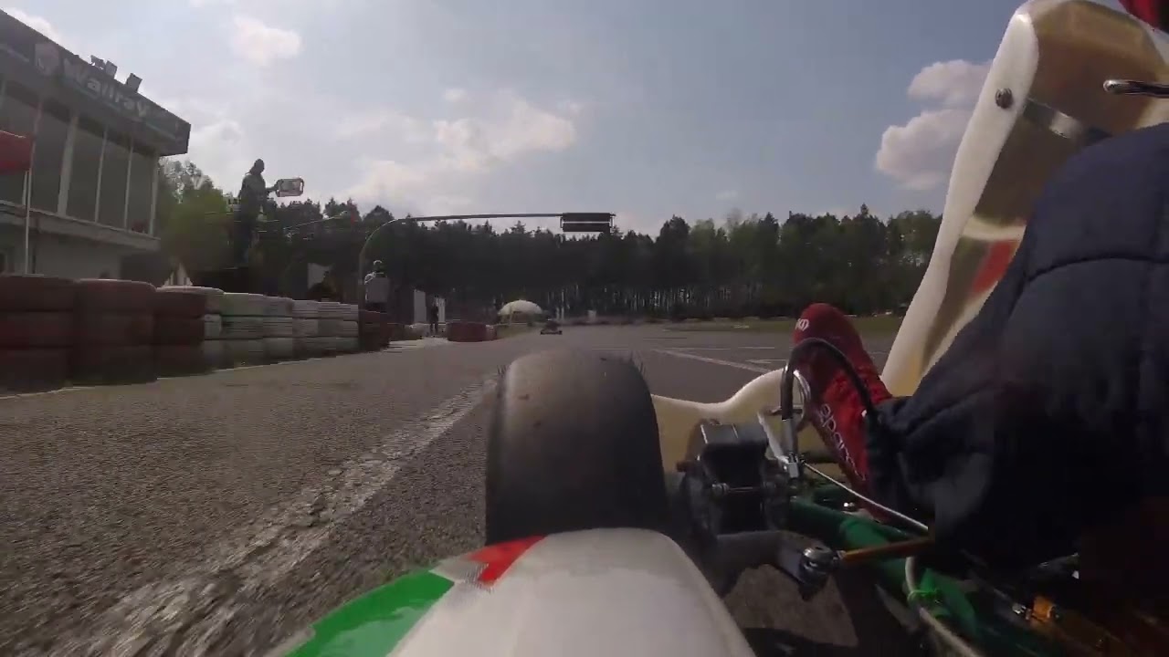 I runda Retro Kart 2022Zielona Góra II wyścigon-board Marcin FilipowiczTony Kart ExtremeTM KV95