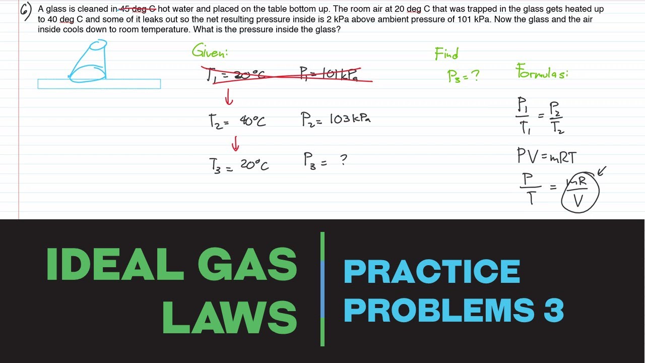 IDEAL GAS LAWS PRACTICE PROBLEMS 3 | Thermodynamics | Tagalog