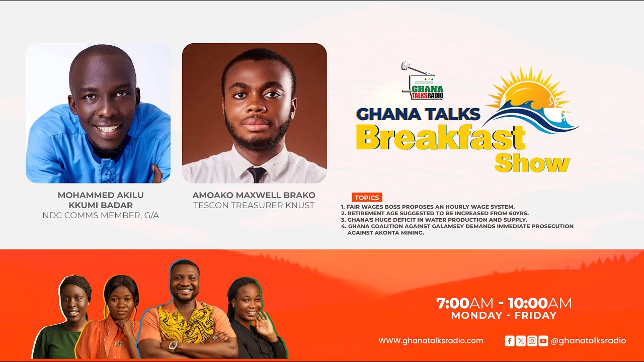 GhanaTalks Breakfast Show | 20th MAY 2025 | #GhanaTalksBFS