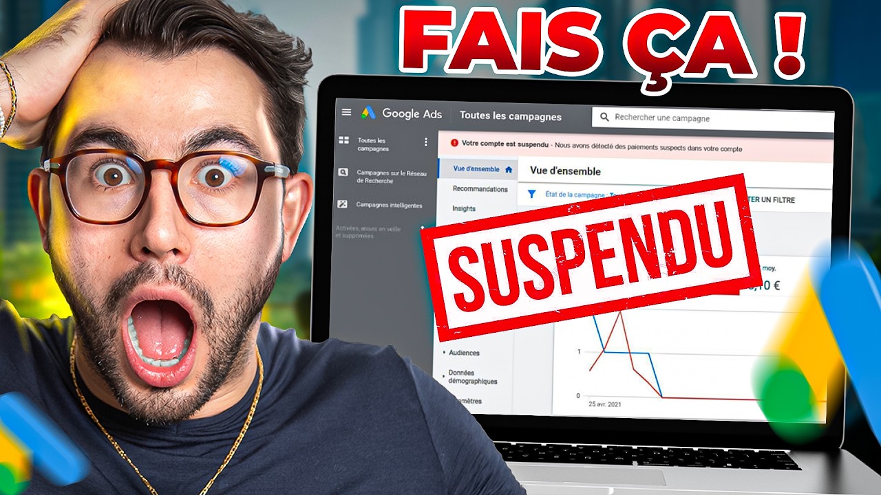 Ton Compte Google Ads peut etre suspendu à tout moment (et personne ne te préviendra)