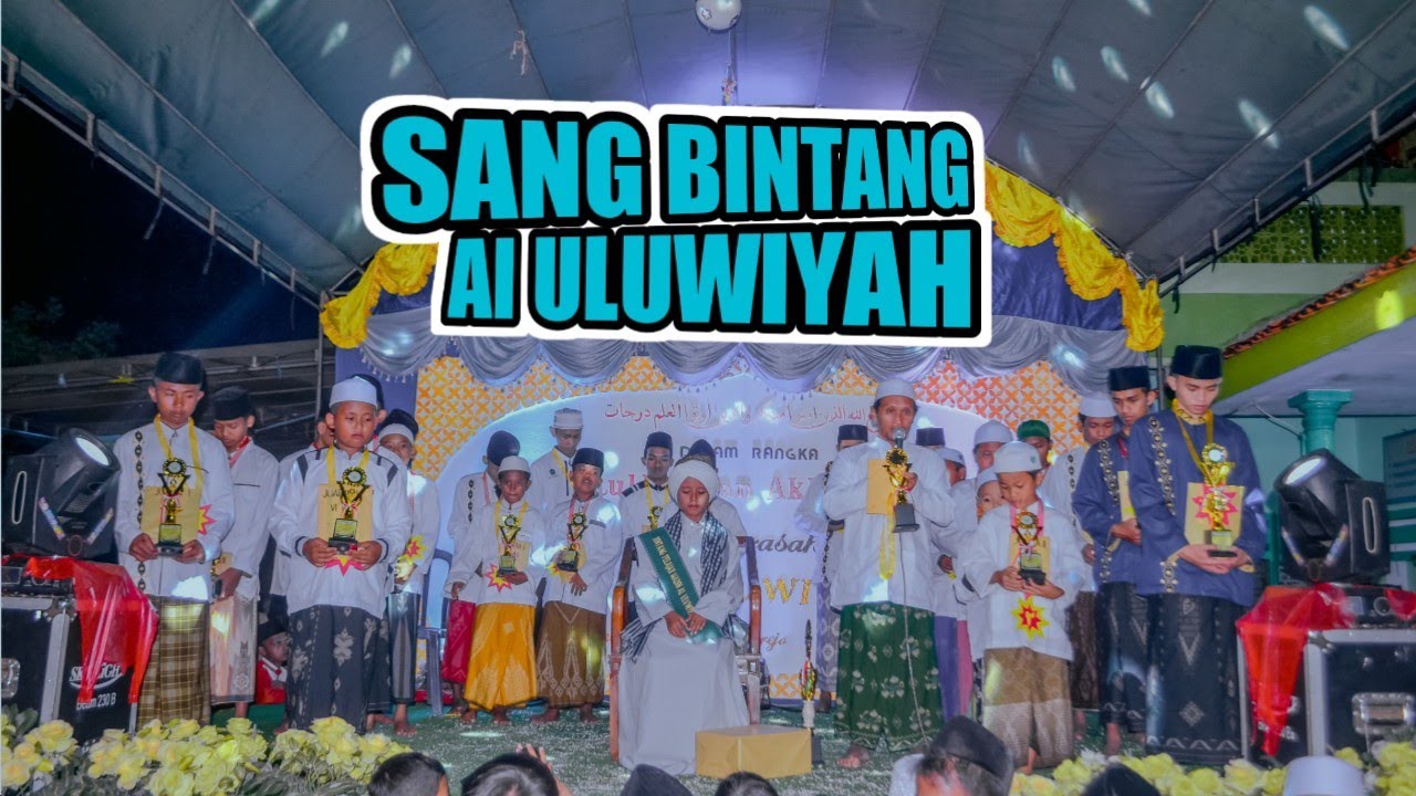 PENOBATAN BINTANG-BINTANG SANTRI AL ULUWIYAH