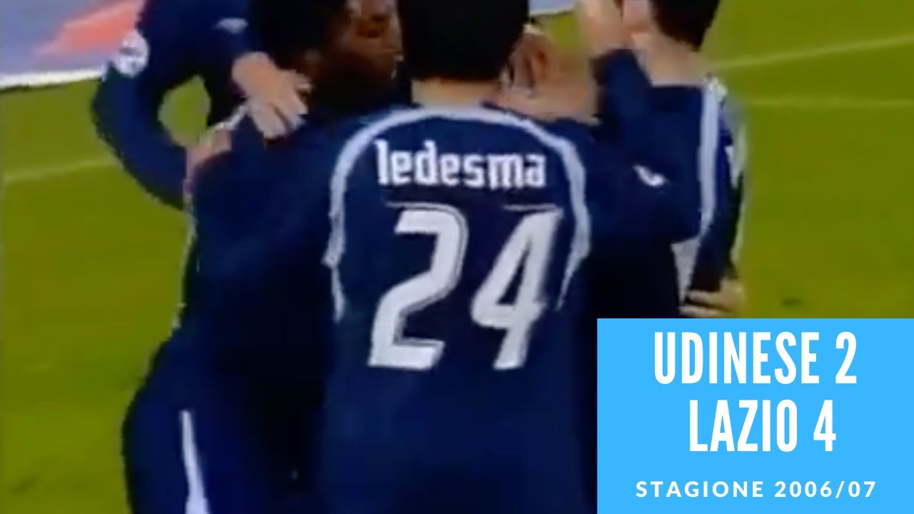 1 aprile 2007: Udinese Lazio 2 4