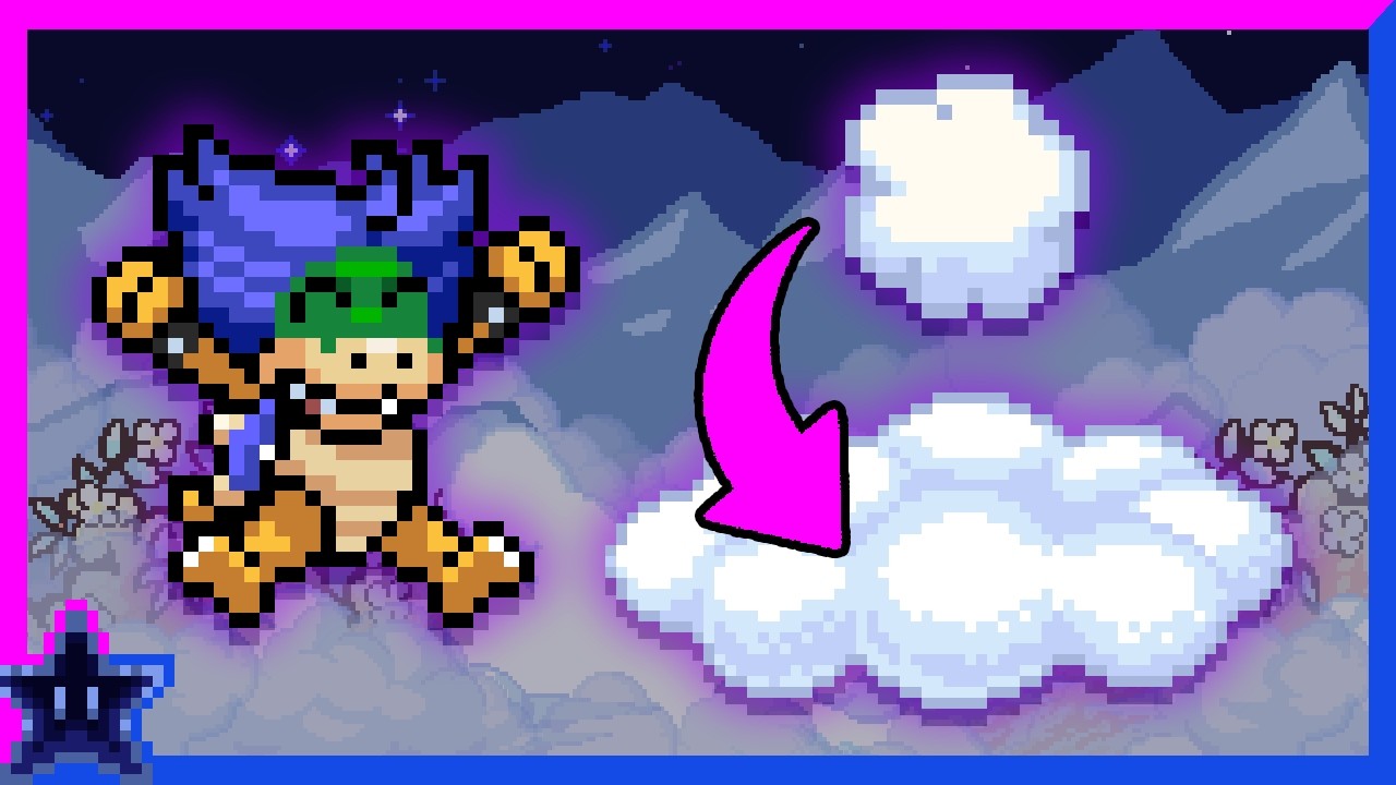 I MADE THE CLOUD FLOWER, BUT BETTER (By not making it a flower at all)