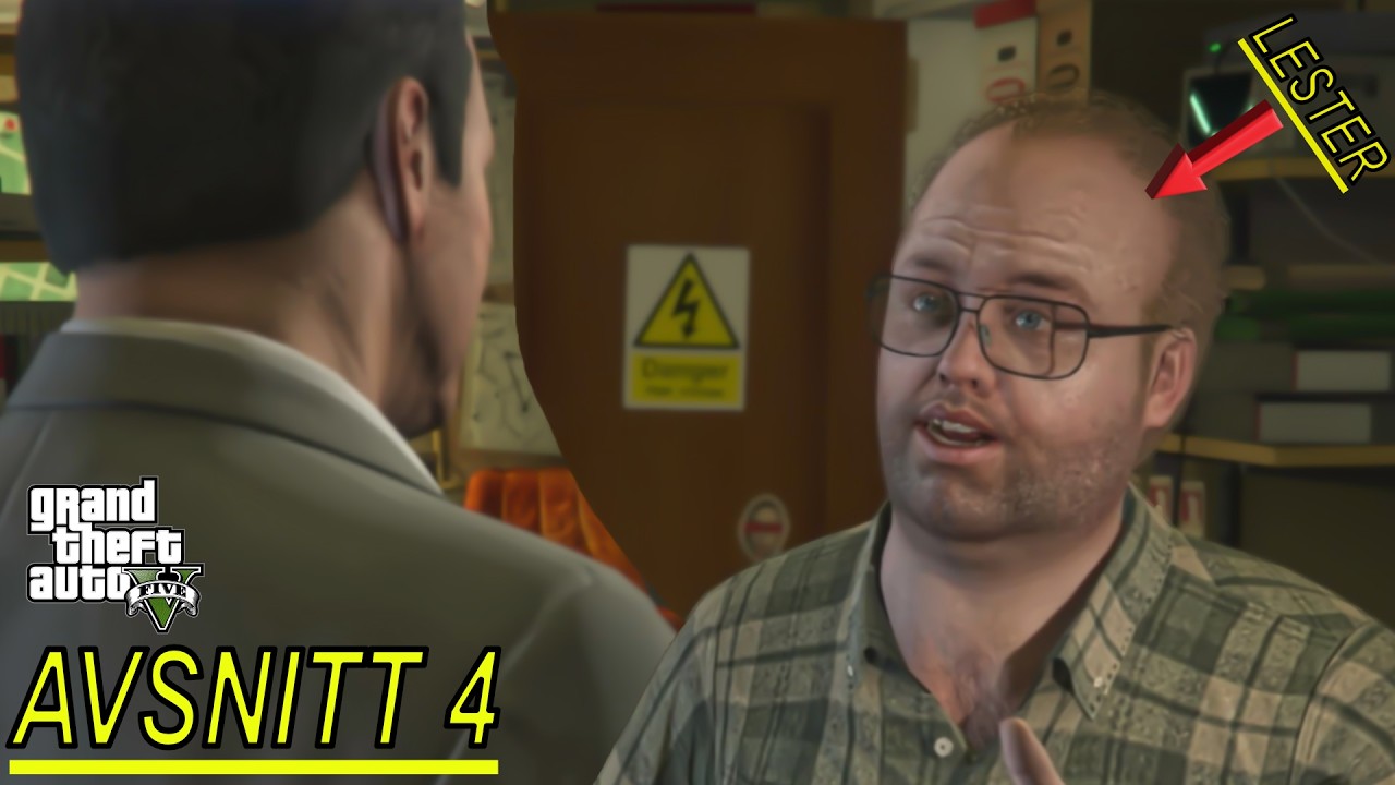 Jag träffar Lester i GTA 5 #4 på svenska