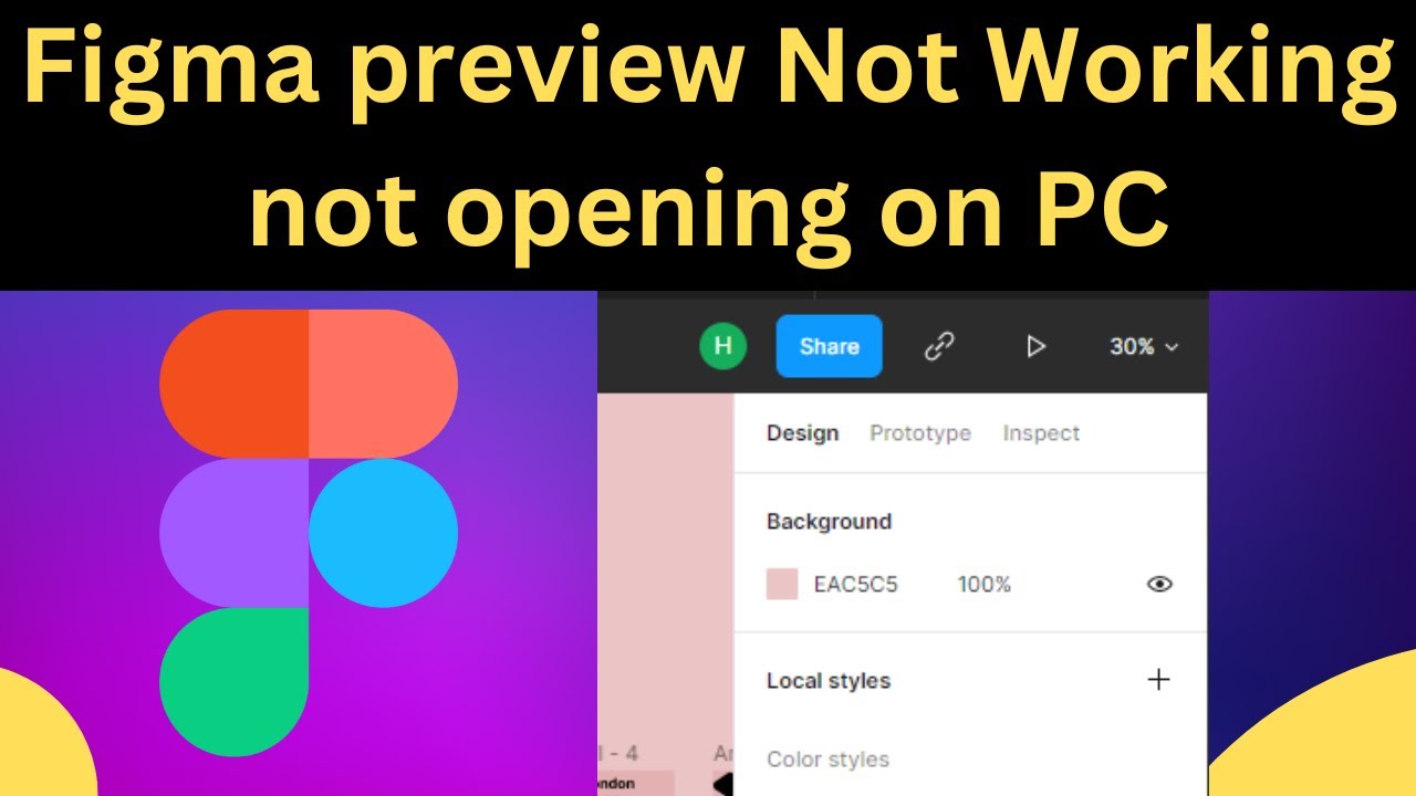How to Fix Figma Preview is Not Opening Not Working On Laptop/PC