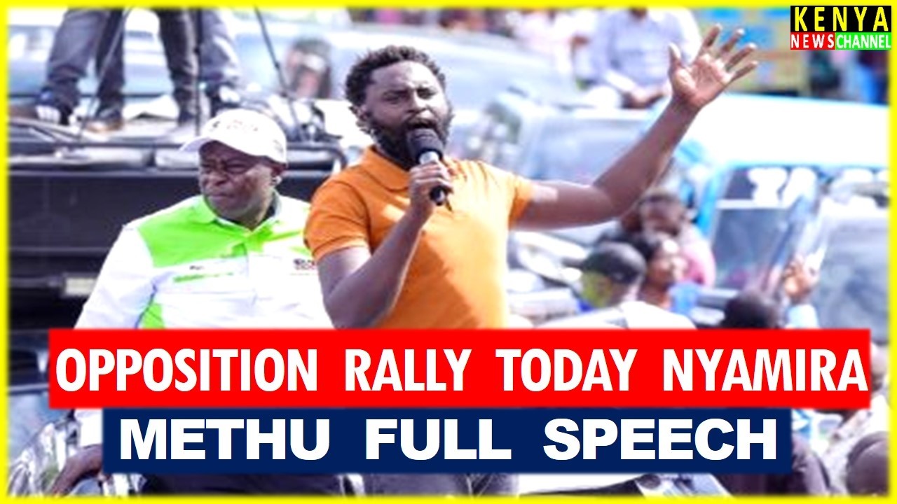 SENATOR METHU IS MERCILESS! Listen what he told Ruto with Matiangi, Gachagua & Kalonzo in Nyamira