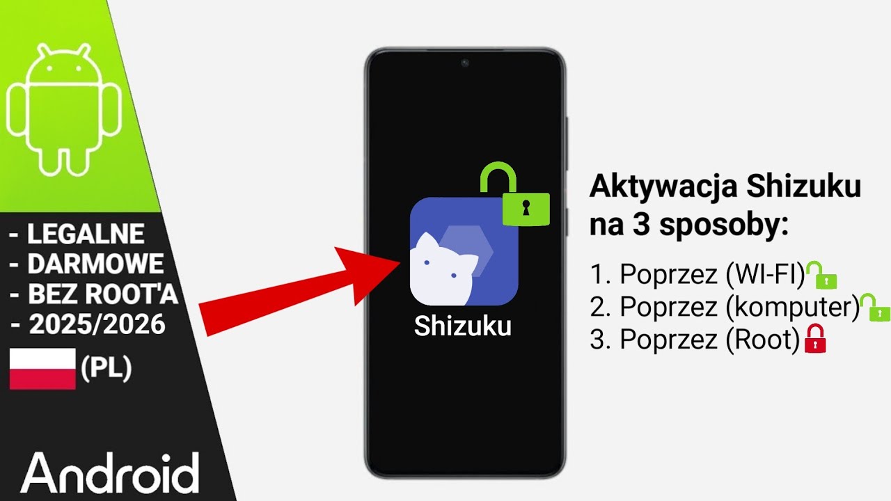 Jak poprawnie zainstalować i uruchomić Shizuku?