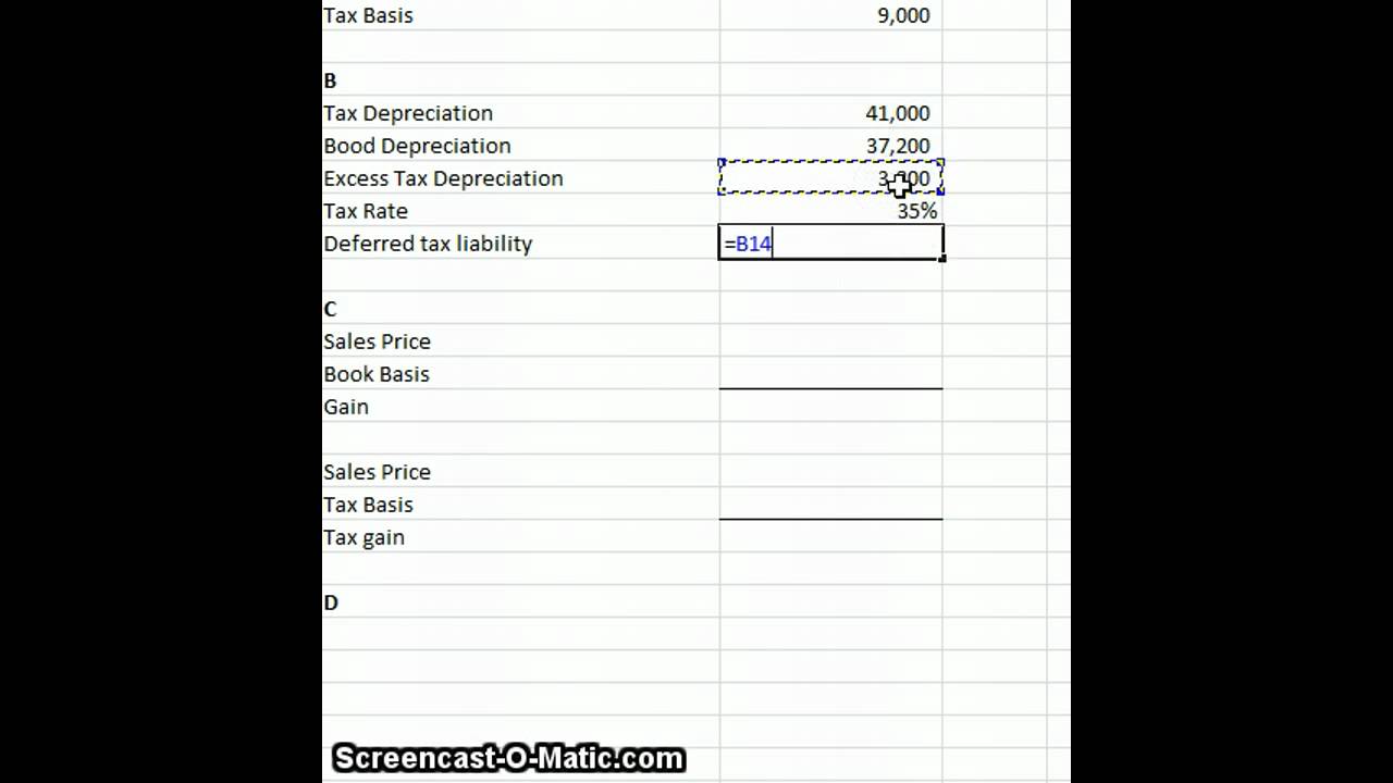 Tax Basis versus Book Basis