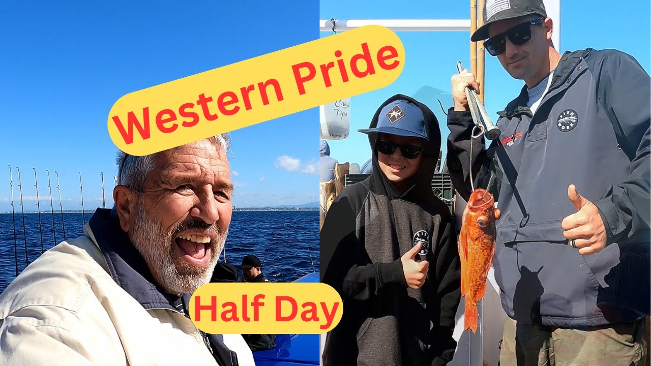 Спортивная рыбалка Western Pride в Ньюпорт-Лэндинге, ловля рыбы на твердом дне и в водорослевом с...
