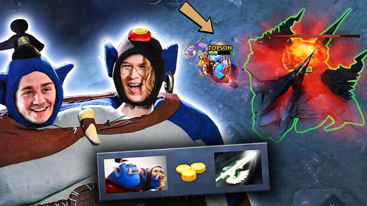 How Topson plays the new OGRE MAGI in Ranked 🎰