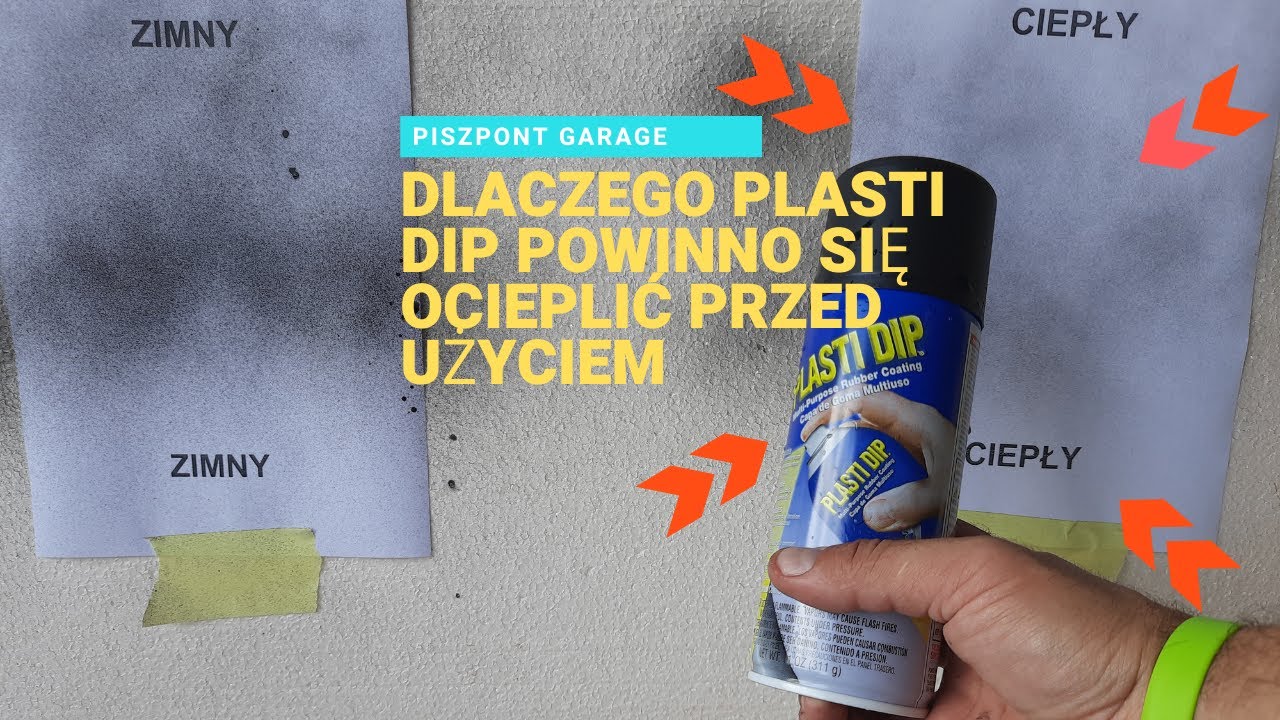 Jak prawidłowo malować Plasti DIP-em.