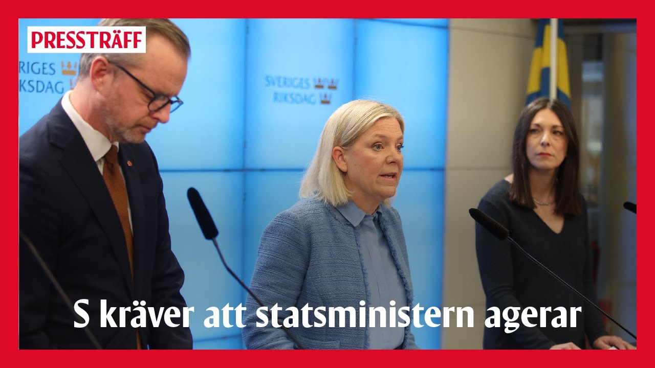 LIVE: Skydda vanligt folk från nya bombdåd – S kräver att statsministern agerar