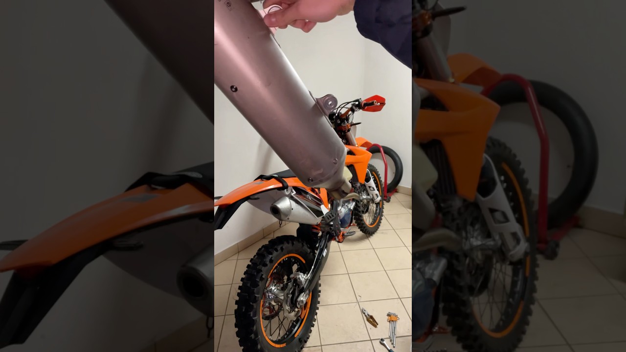 Stock Exhaust vs Stock FC350 in my Exc 500❗️🤷&zwj;♂️🔊