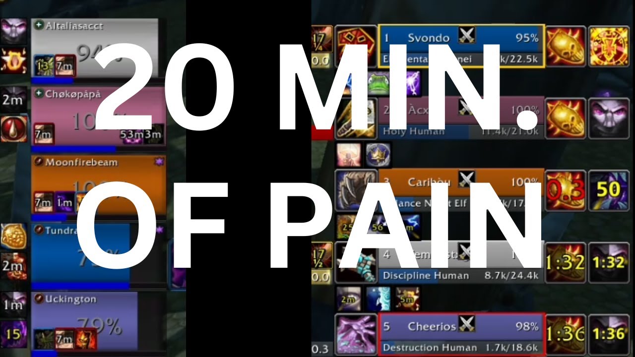 20 Minutes of Pain - 5v5 Arena Mirror Match Up WoTLK Classic
