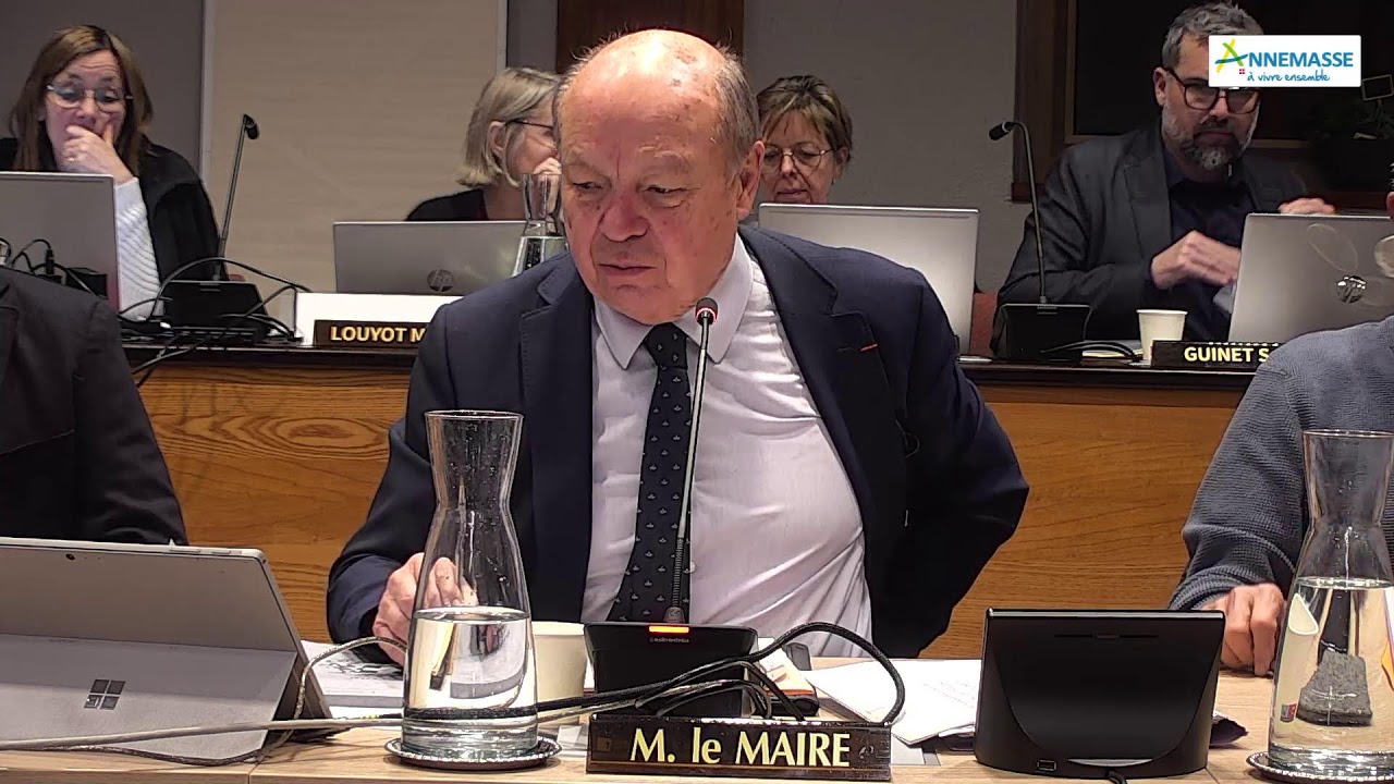 Conseil Municipal de la ville d'Annemasse du 23 janvier 2025