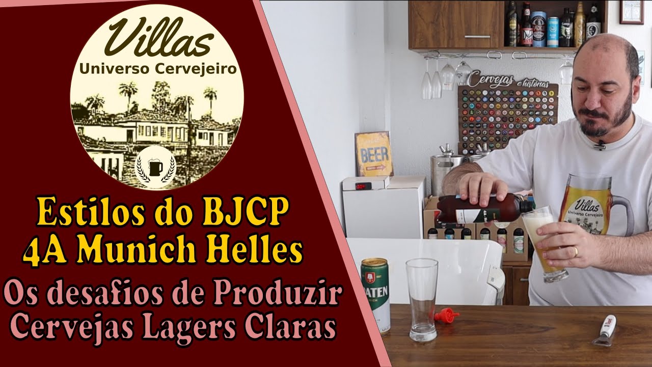 #98 - Estilos do BJCP - 4A Munich Helles: Os Desafios de Produzir Cervejas Lagers Claras