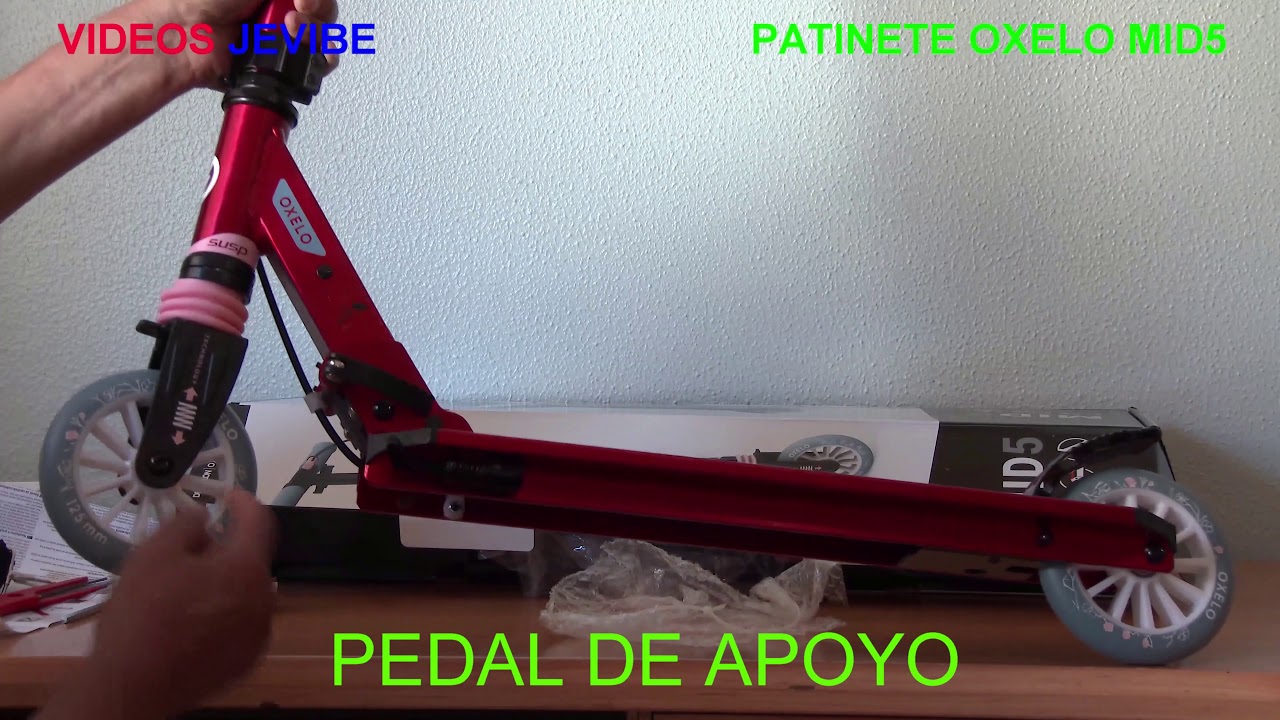 PATINETE OXELO MID5,  (CORREGIDO)