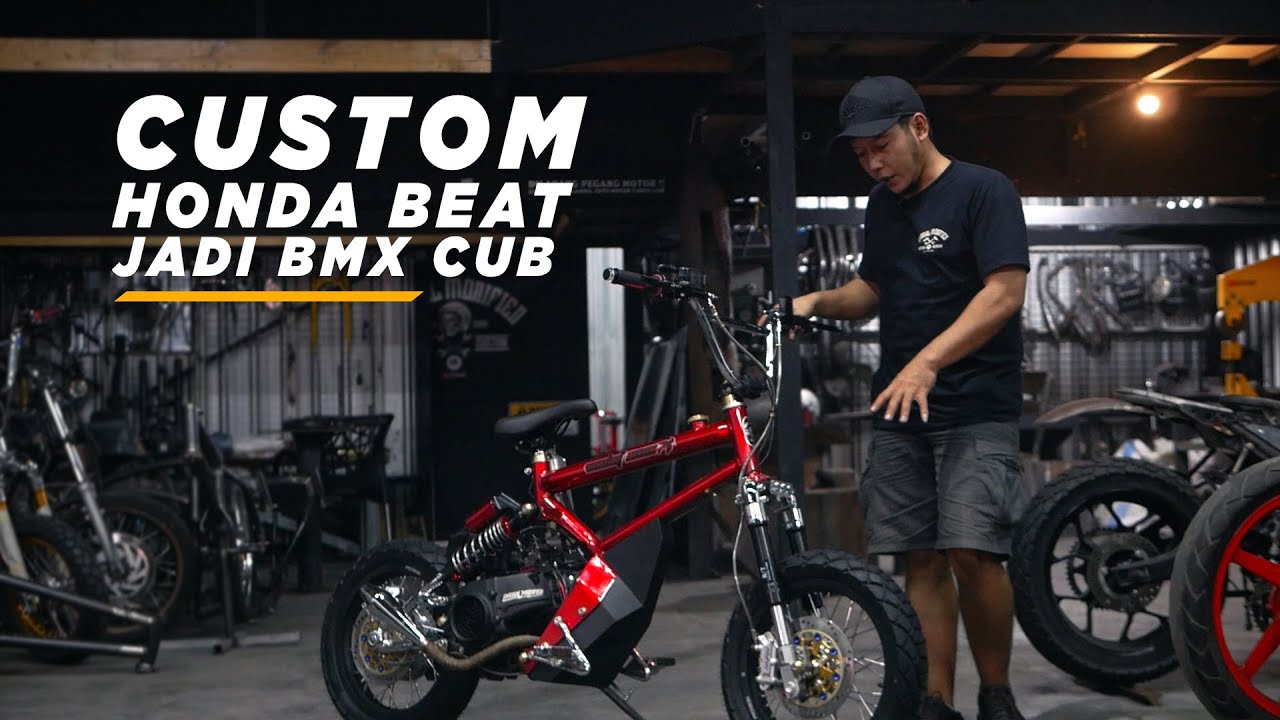 BMX CUB MATIC REVIEW || Salah satu motor custom paling diminati dari garapan enggal modified
