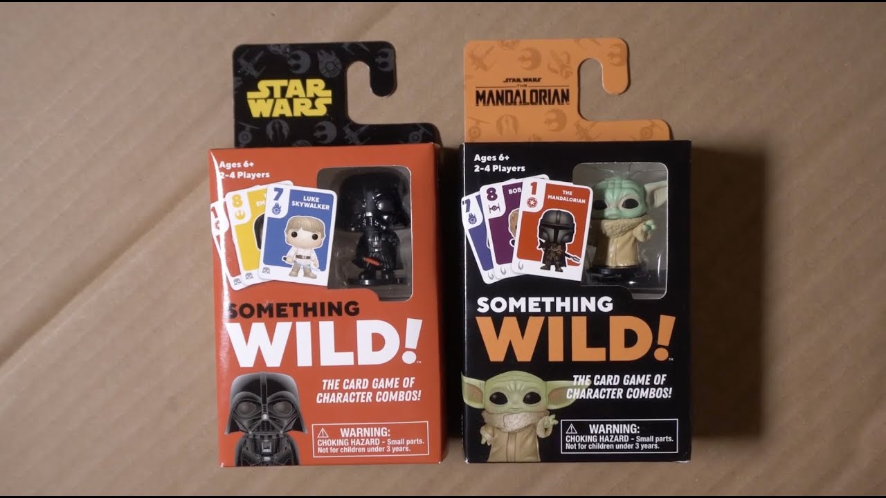 Something Wild! Star Wars & The Mandalorian (2021) by Funko Games | What's in the Box | Board Game