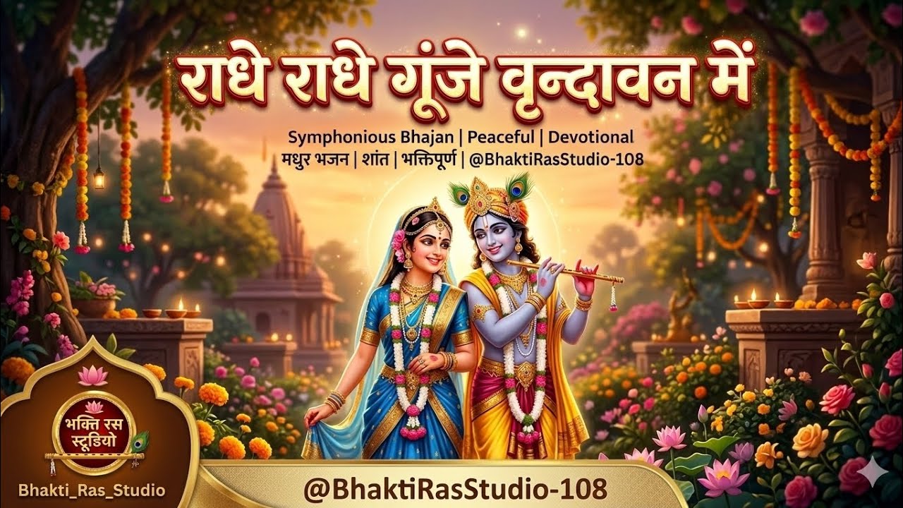Radhe Radhe Gunje Brindavan Me new bhajan #2026newbhajan #bhajan #spiritual soan