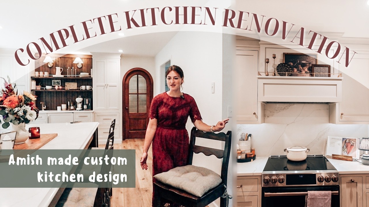 Kitchen Renovation REVEAL: Moving into my new custom kitchen after 2 months of work + a tour