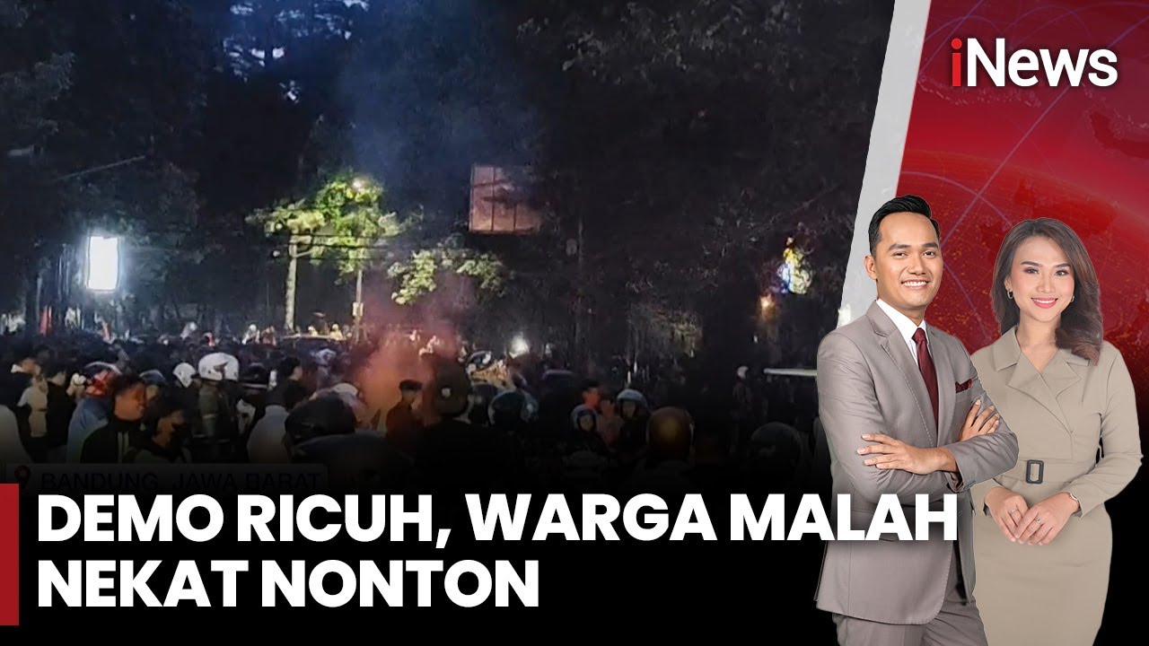 Demo Ricuh, Warga Malah Nekat Nonton | iNews Pagi (3/9)
