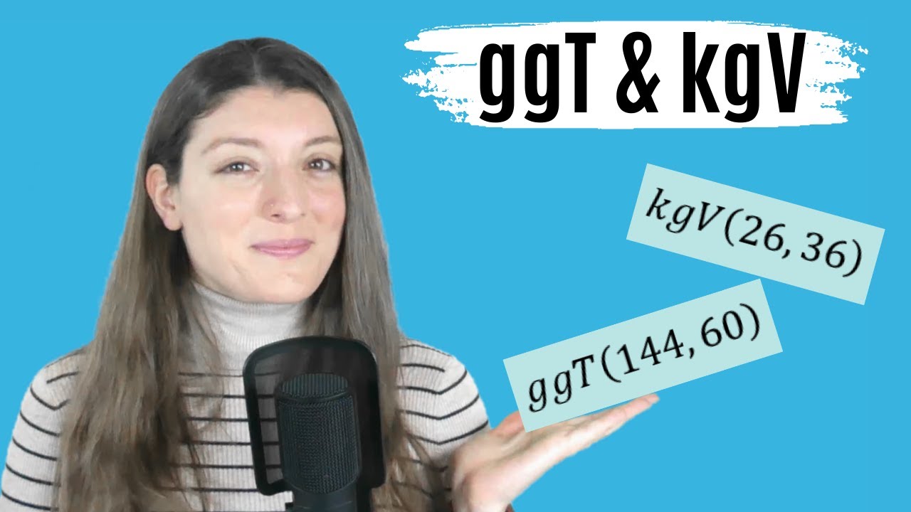 ggT & kgV mit PRIMFAKTORZERLEGUNG (EINFACH erklärt! )