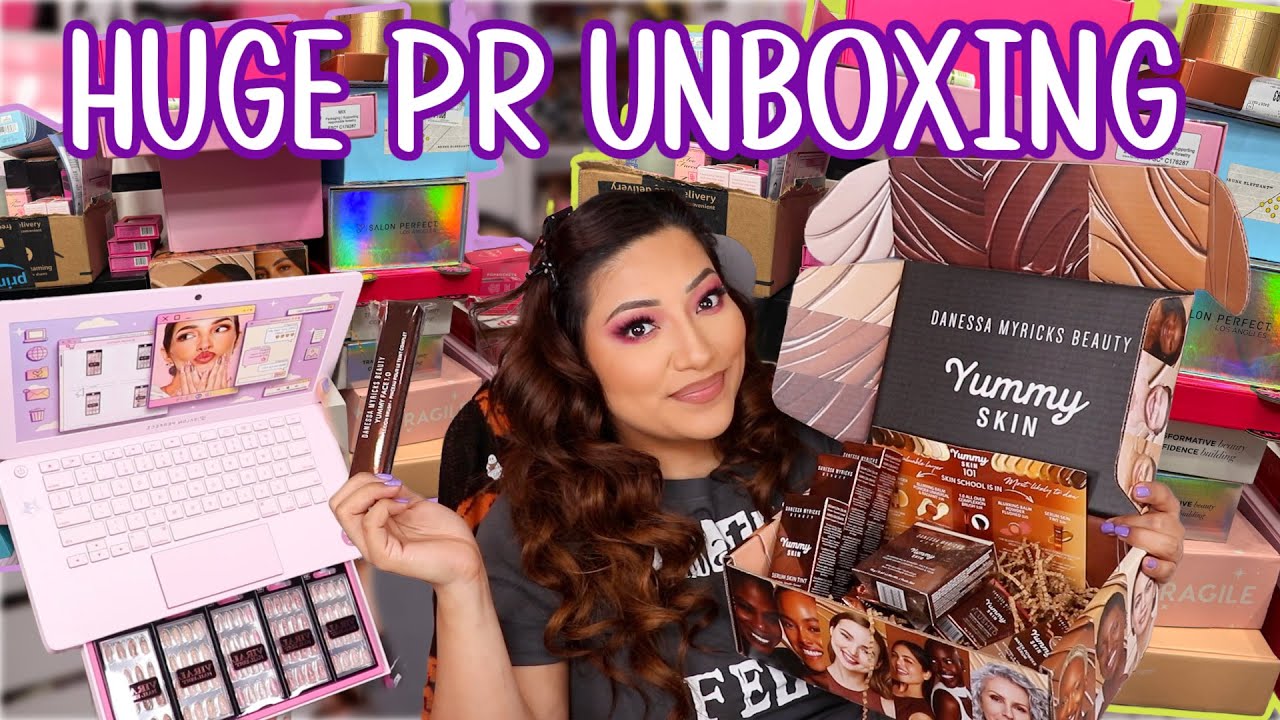 HUGE PR UNBOXING!! | NEW MAKEUP, SKINCARE & MORE LAUNCHES 2025 @Alexisjayda