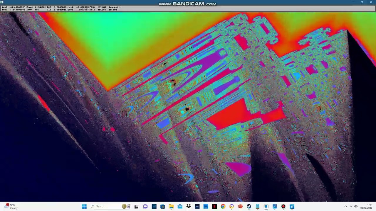 Vertex Fractal Zoom