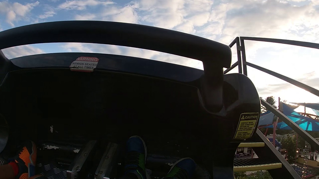 Gotham City Gauntlet: Escape From Arkham Asylum Front Seat POV Six Flags New England