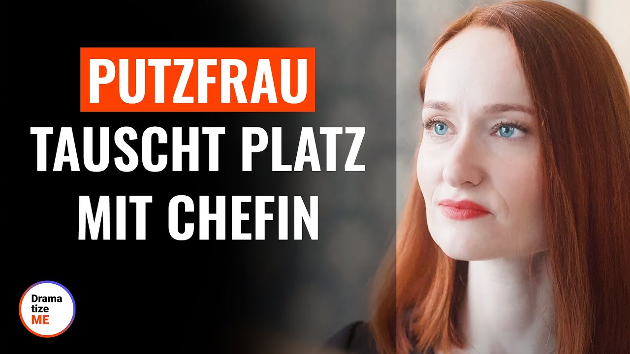 Putzfrau tauscht Platz mit Chefin | @DramatizeMe Deutsch