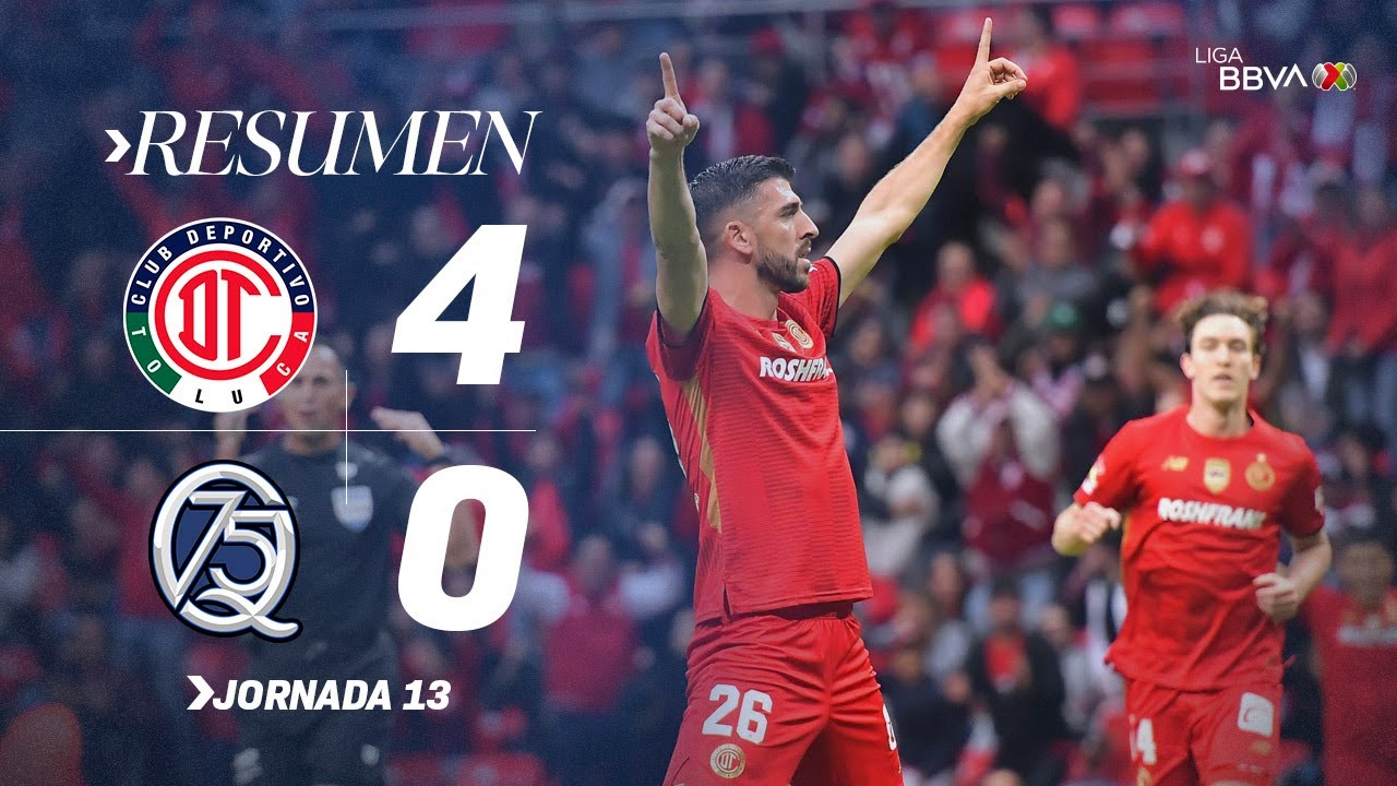 TOLUCA 4-0 QUER&Eacute;TARO J13 | &iexcl;Goleada en el Infierno! | Apertura 2025