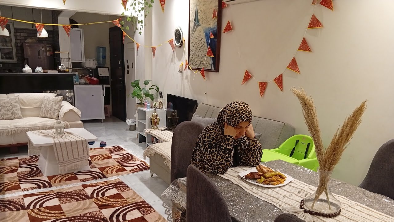 فطرت اول يوم رمضان لوحدي من غير ولادي قضوا معايا انتو اليوم 🩷 رمضان 2026