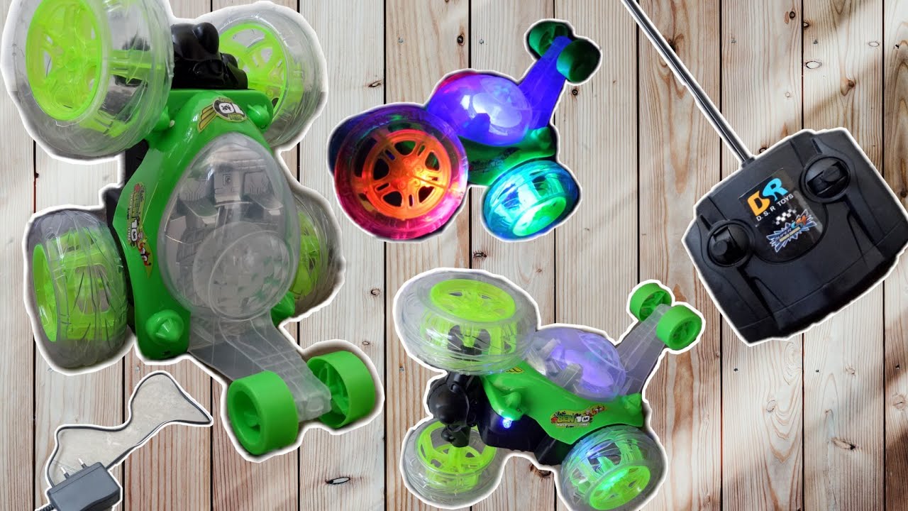 Ben 10 Stunt Car Unboxing and Review